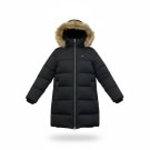 VINTAGE TOMMY JEANS ΜΑΥΡΟ ΜΠΟΥΦΑΝ PARKA S