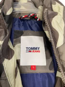 VINTAGE TOMMY JEANS CAMO PUFFER JACKET BROWN MEN'S S