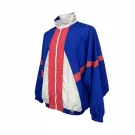 VINTAGE TRIGEMA TRACK JACKET ΜΠΛΕ