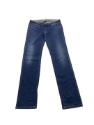 VINTAGE TRUSSARDI JEANS ΠΑΝΤΕΛΟΝΙ DENIM ΣΕ ΙΣΙΑ ΓΡΑΜΜΗ ΜΠΛΕ ΓΥΝΑΙΚΕΙΟ L