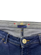 VINTAGE TRUSSARDI JEANS ΠΑΝΤΕΛΟΝΙ DENIM ΣΕ ΙΣΙΑ ΓΡΑΜΜΗ ΜΠΛΕ ΓΥΝΑΙΚΕΙΟ L