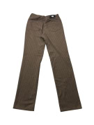 VINTAGE TRUSSARDI JEANS ΠΑΝΤΕΛΟΝΙ ΜΕ HERRINGBONE ΣΧΕΔΙΟ ΚΑΦΕ ΓΥΝΑΙΚΕΙΟ XS-S