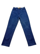 VINTAGE TRUSSARDI JEANS HIGH WAISTED DENIM TROUSERS BLUE WOMEN XS