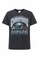 VINTAGE TUBULAR GRAPHIC TEE GREY MALE PRE OWNED S
