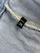 Vintage Denim Skirt Midi Retro No Logo Blue Women’s XL
