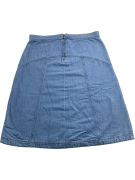 Vintage Denim Skirt Midi Retro No Logo Blue Women’s XL