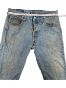 VINTAGE Τζιν Levi's 501 Original Fit - Light Blue Wash M