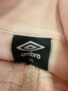 VINTAGE UMBRO ΡΟΖ ΖΑΚΕΤΑ ΦΟΥΤΕΡ ΜΕ ΦΕΡΜΟΥΑΡ XL