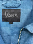 VINTAGE VANS ΖΑΚΕΤΑ CHECKERBOARD LOGO ΜΠΛΕ ΑΝΔΡΙΚΟ M/L