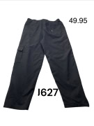 VINTAGE VERSACE JEANS COUTURE pantaloni cargo track neri da uomo L