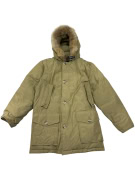 VINTAGE WOOLRICH ARCTIC PARKA DOWN FILLED ΜΠΟΥΦΑΝ ΧΑΚΙ XS
