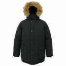 VINTAGE WOOLRICH ΜΑΥΡΟ ΠΑΡΚΑ ΜΕ ΓΟΥΝΑ M