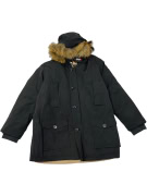 VINTAGE WOOLRICH ΜΑΥΡΟ ΠΑΡΚΑ ΜΕ ΓΟΥΝΑ M