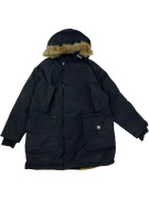 VINTAGE WOOLRICH PARKA WITH FUR M