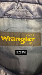 Gilet da uomo vintage Wrangler giacca smanicata