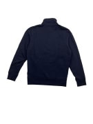 VINTAGE WRANGLER felpa con mezza zip blu scuro da uomo M