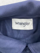 VINTAGE WRANGLER ΦΟΥΤΕΡ POLO ΜΟΝΟΧΡΩΜΟ ΜΠΛΕ ΑΝΔΡΙΚΟ M
