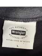 VINTAGE felpa Wrangler Western Jeans con logo - L