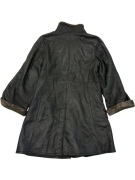 VINTAGE ZAFFERS ΓΥΝΑΙΚΕΙΟ ΔΕΡΜΑΤΙΝΟ ΠΑΛΤΟ ΜΕ ΓΟΥΝΑ S/M