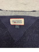 VINTAGE Tommy Hilfiger Denim Wool Cardigan L