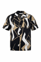VITTORIO ΠΟΥΚΑΜΙΣΟ ABSTRACT ΜΑΥΡΟ UNISEX PRE OWNED M