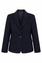 PENNYBLACK BLAZER CLASSIC NAVY WOMEN PRE OWNED S