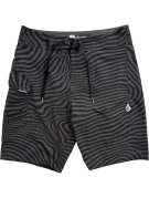 VOLCOM BOARDSHORTS SURF BLACK MENS PRE OWNED XS