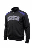 WASHINGTON ΖΑΚΕΤΑ TRACK COLLEGIATE ΜΑΥΡΗ ΑΝΤΡΙΚΗ PRE OWNED