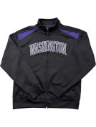 WASHINGTON ΖΑΚΕΤΑ TRACK COLLEGIATE ΜΑΥΡΗ ΑΝΤΡΙΚΗ PRE OWNED