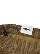 WEEKEND BY MAX MARA GONNA 90s A QUADRI MARRONE DA DONNA M