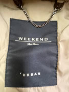 WEEKEND MAX MARA ΜΠΟΥΦΑΝ PUFFER URBAN ΜΠΕΖ ΓΥΝΑΙΚΕΙΟ L
