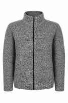 WEST SCOUT ΠΛΕΚΤΟ ΖΑΚΕΤΑ MELANGE ΓΚΡΙ UNISEX PRE OWNED L