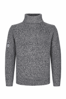 WEST SCOUT ΠΛΕΚΤΟ ΖΑΚΕΤΑ MELANGE ΓΚΡΙ UNISEX PRE OWNED L