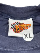 WINNERS CIRCLE T SHIRT SMANICATA RACING GRAPHIC BLU NAVY UOMO PRE OWNED XL