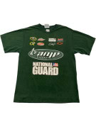 WINNERS CIRCLE T SHIRT GRAFICA RACING VERDE SCURO UOMO PRE OWNED L