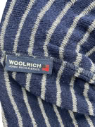 WOOLRICH Φούτερ Hoodie Vintage Με Κεντημένο Λογότυπο Γκρι Ανδρικό M