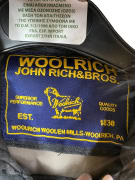 WOOLRICH Γυναικείο Μπουφάν Parka Vintage Λογότυπο Γούνα Μαύρο M