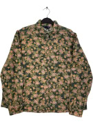 WOOLRICH ΚΟΤΛΕ ΠΟΥΚΑΜΙΣΟ ΜΕ FLORAL PRINT ΠΡΑΣΙΝΟ ΓΥΝΑΙΚΕΙΟ XL