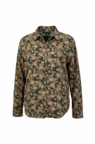 WOOLRICH ΚΟΤΛΕ ΠΟΥΚΑΜΙΣΟ ΜΕ FLORAL PRINT ΠΡΑΣΙΝΟ ΓΥΝΑΙΚΕΙΟ XL