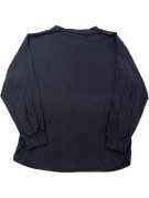 WOOLRICH ΜΑΚΡΥΜΑΝΙΚΗ ΜΠΛΟΥΖΑ MINIMAL ΜΑΥΡΟ ΑΝΤΡΙΚΟ PRE OWNED M