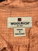 WOOLRICH ΠΟΥΚΑΜΙΣΑ VINTAGE ΠΟΡΤΟΚΑΛΙ ΓΥΝΑΙΚΕΙΟ S pre-owned