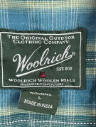 WOOLRICH SHIRT CLASSIC BLUE WOMENS PRE OWNED L