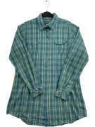 WOOLRICH SHIRT CLASSIC BLUE WOMENS PRE OWNED L