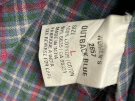 WOOLRICH SHIRT CLASSIC PLAID WOMEN PRE OWNED L