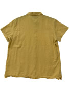WOOLRICH camicia a maniche corte ocra da donna M usato