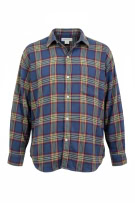 WOOLRICH ΠΟΥΚΑΜΙΣΟ VINTAGE ΚΑΡΟ ΜΠΛΕ/ΚΟΚΚΙΝΟ UNISEX L preowned