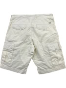 WOOLRICH ΒΕΡΜΟΥΔΑ CARGO CASUAL LOGO PATCH ΛΕΥΚΟ ΑΝΔΡΙΚΟ M