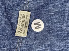 WRANGLER BERMUDA DENIM VINTAGE BLU UOMO PRE OWNED M