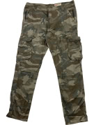 Wrangler Cargo Παντελόνι Camo Regular Taper Logo Χακί Ανδρικό L