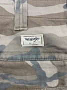 Wrangler Cargo Παντελόνι Camo Regular Taper Logo Χακί Ανδρικό L